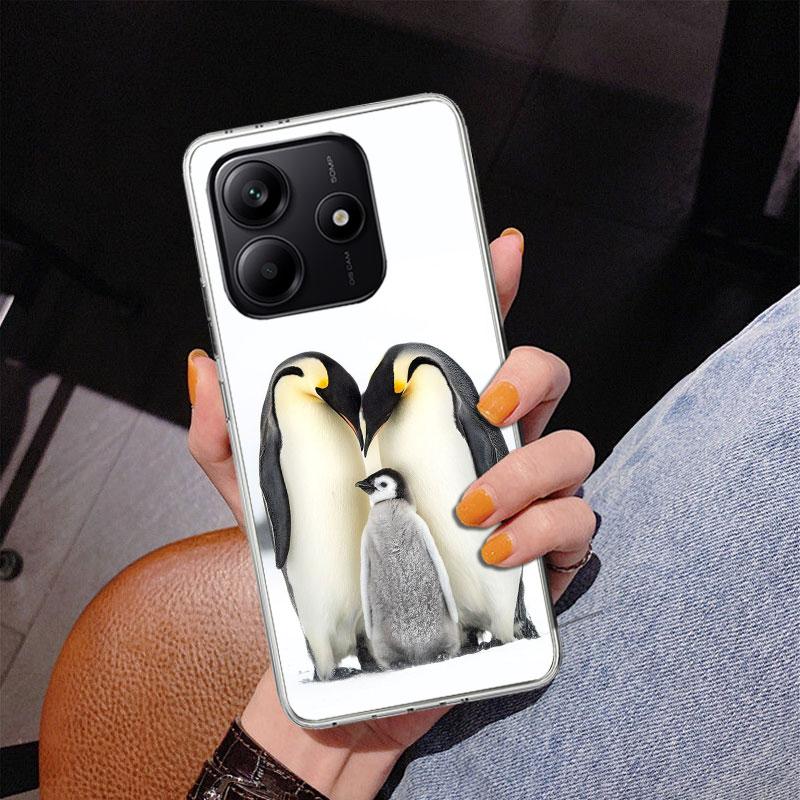 Penguins Love At The North Pole Phnoe Case for Phnoe Case for Xiaomi Redmi Note 15 14 14S 13 Pro Plus 12 12S 11S 11E 10S 10 11T