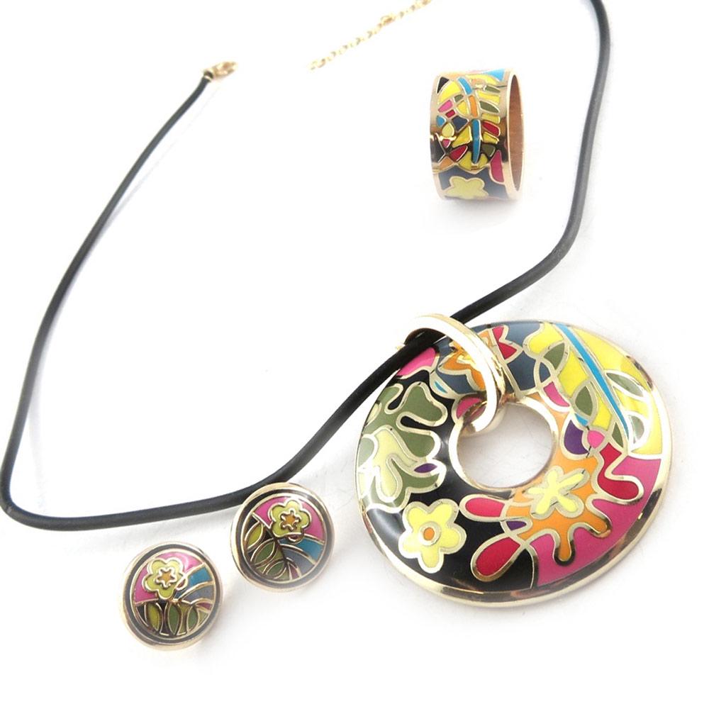 Set de designer „Fuji” tutti frutti