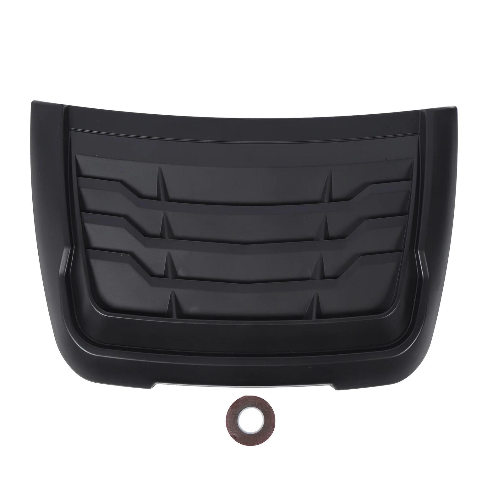 

Hood Air Intake Vent Scoop Cover Sporty Look Bonnet Air Vent Cover for Ford Ranger XLT XLS XL 2015-2025 матовый черный