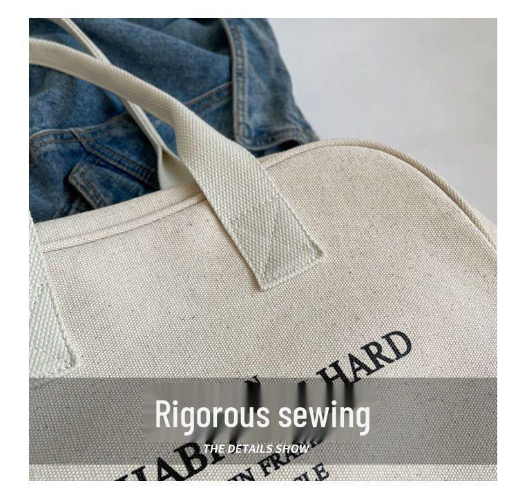 Women's Large Capacity Canvas Travel Bag - Versatile, Lightweight, Handheld Luggage