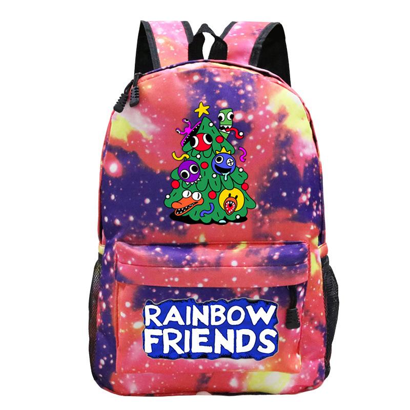 Cartoon Backpack For Primary School Students, Junior High School Students, Campus Burden Reduction Schoolbag Wide Shoulder Large Capacity Computer Bag