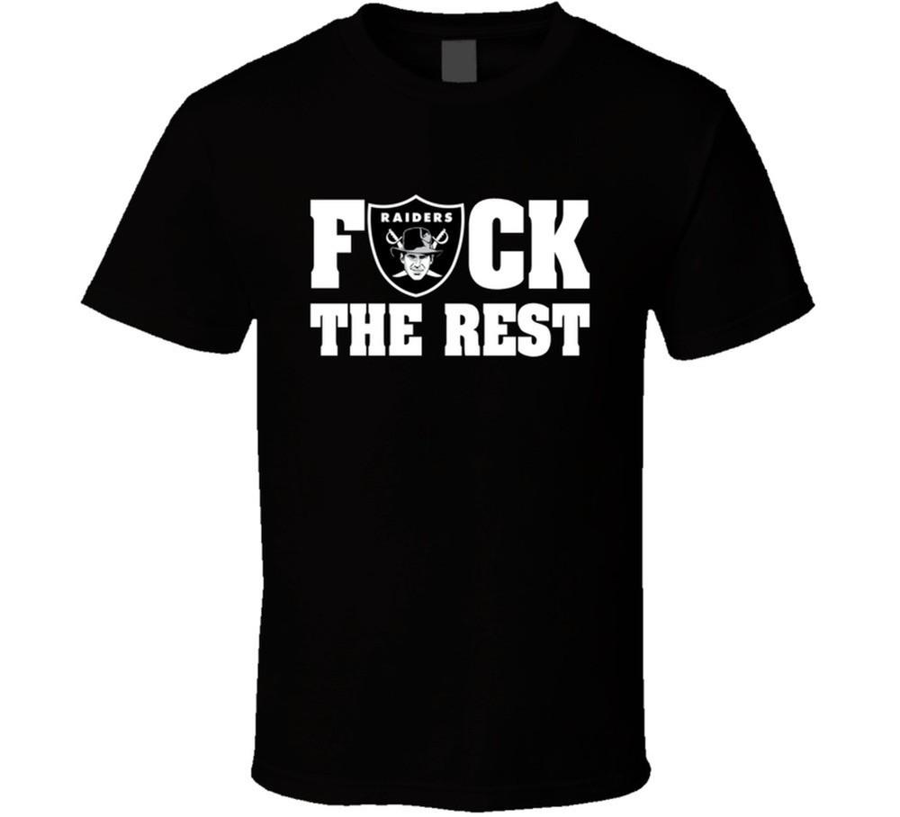 RAIDERS F*CK THE REST Футболка унисекс XXXL