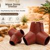 Plastic Reptile Tunnel Shelter Artificial Lizard Hideaway Cave Reptile Resting Cave  Terrarium