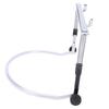 Harmonica Holder Adjustable Alloy Steel Professional Harmonica Neck Holder for 10 Hole 24 Hole Harmonicas Silver with
