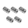 5 Stück Wellenkupplungs-Set 5?8mm Motor Kupplung 22mm Länge 14mm Durchmesser Gelenkverbinder