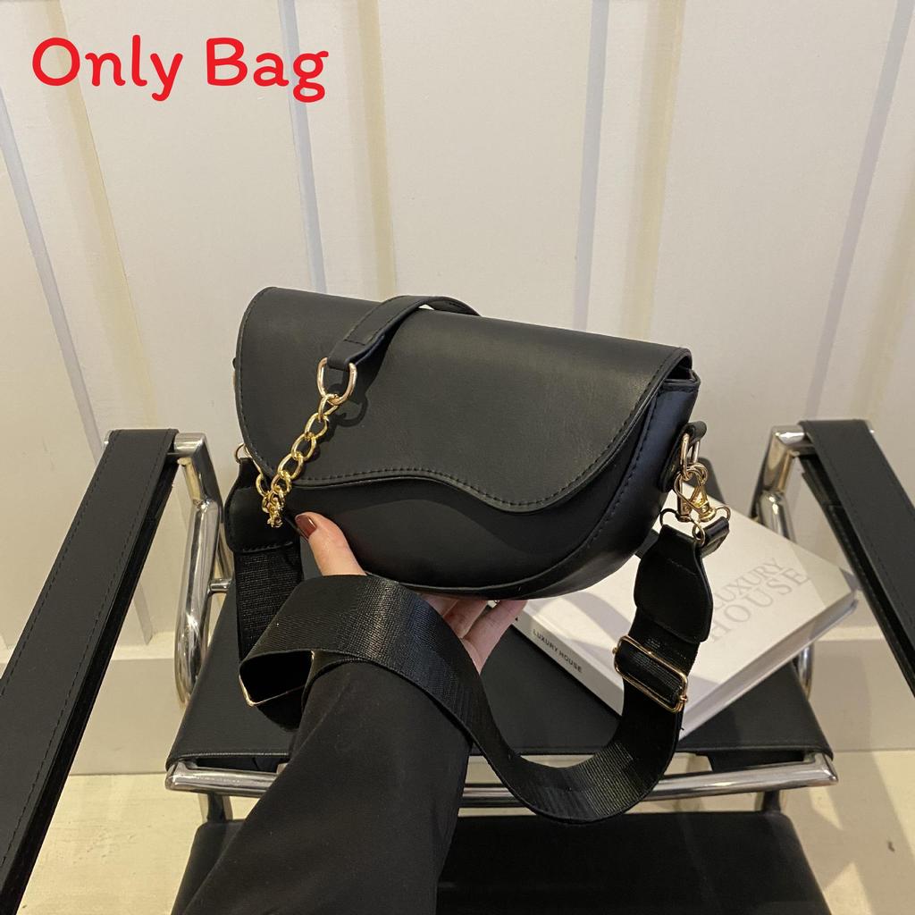 Fashion Pu Saddle Bag For Women With Inner Phone Pocket For Daily Use