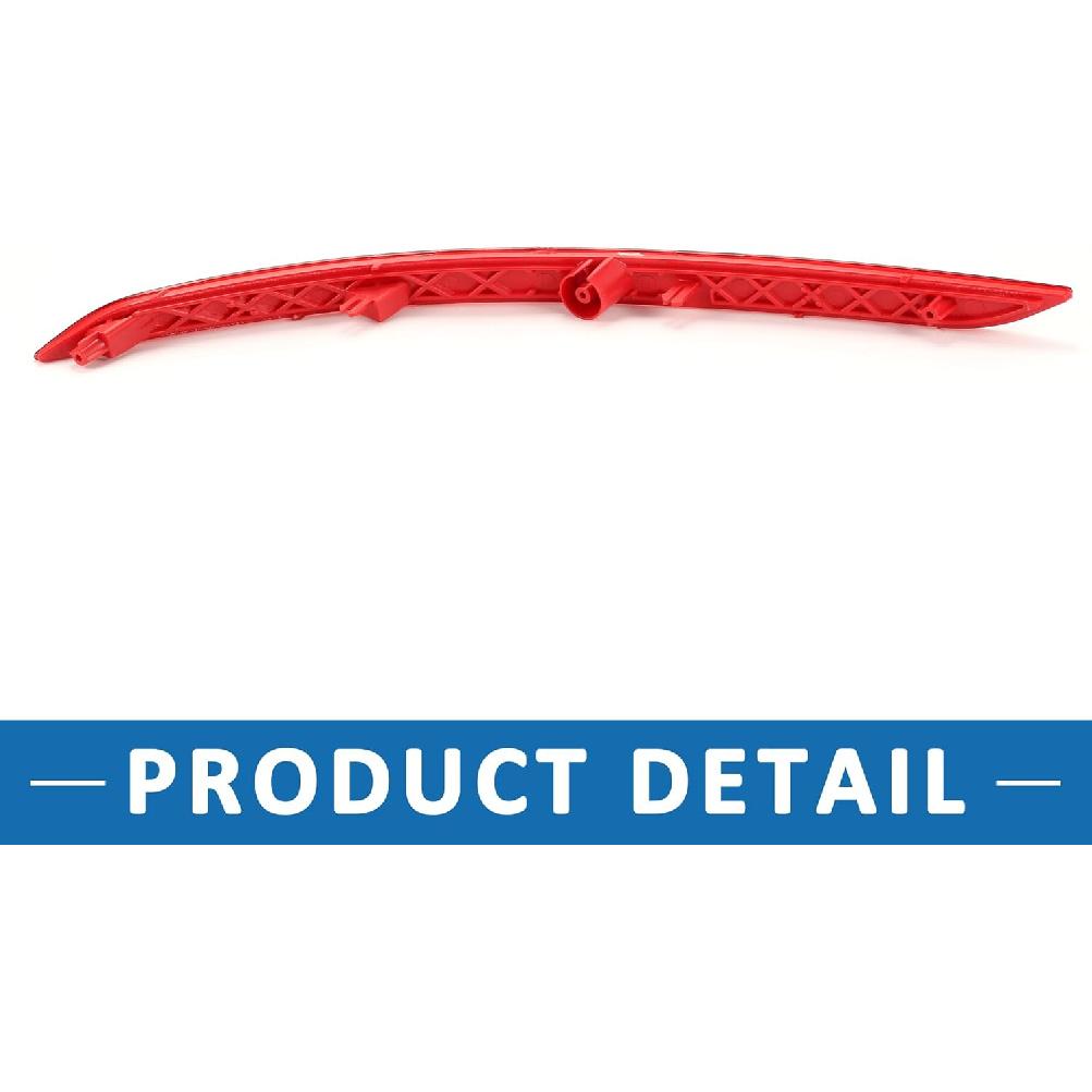 Rear Left Side Bumper Reflector No.92405F2000 Bumper Reflector Side Marker for Hyundai Elantra 2017-2018 Red