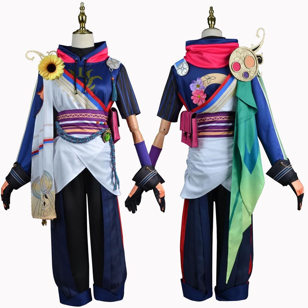 Halloween Genshin Impact Tighnari Cosplay Costume Set High-quality And Highly Restored Uniform