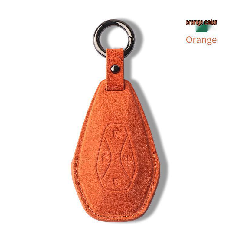 BAIC ARCFOX S/T Suede Key Case with Buckle - Protective Key Shell