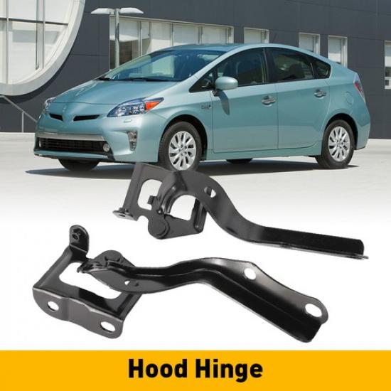 New Set of 2 Hood Hinges Driver & Passenger Side LH RH for Toyota Prius 1 Pair V