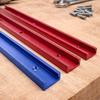 30 Type Aluminum T-Slot T-Track 30-50cm, Miter Gauge Guide Rail for Woodworking Bench, Table Saw Fence Router Table Accessories