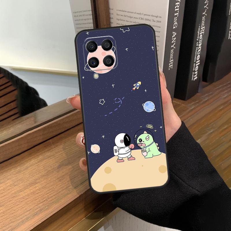 Cute Galaxy Astronaut Case For Samsung Galaxy M56 M16 M36 M33 M53 M13 M12 M32 M52 M20 M15 M55 M31 M14 M35 M34 M54