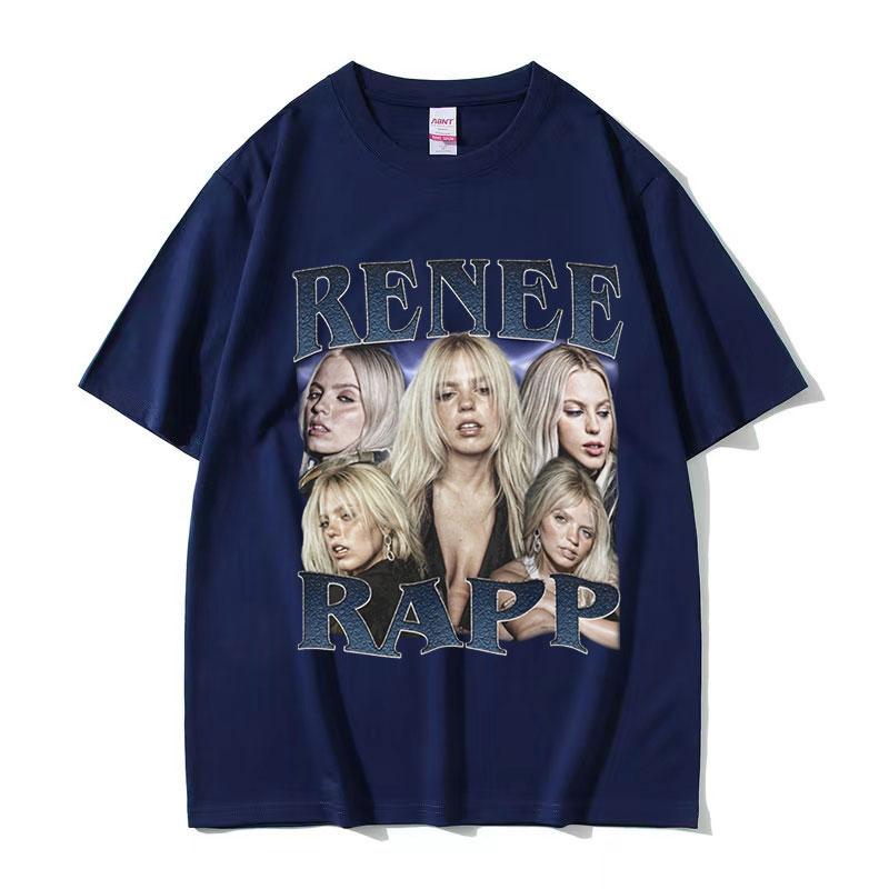

Limited Renee Rapp Tour Graphic T Shirts Women Retro High Quality Fashion Tshirt 100 Cotton Oversized Tees Streetwear Tops S