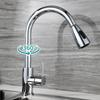 304 Household Kitchen Dual Mode Sink Faucet Stainless Steel Pull-out Washing Basin Bathroom Water Tap