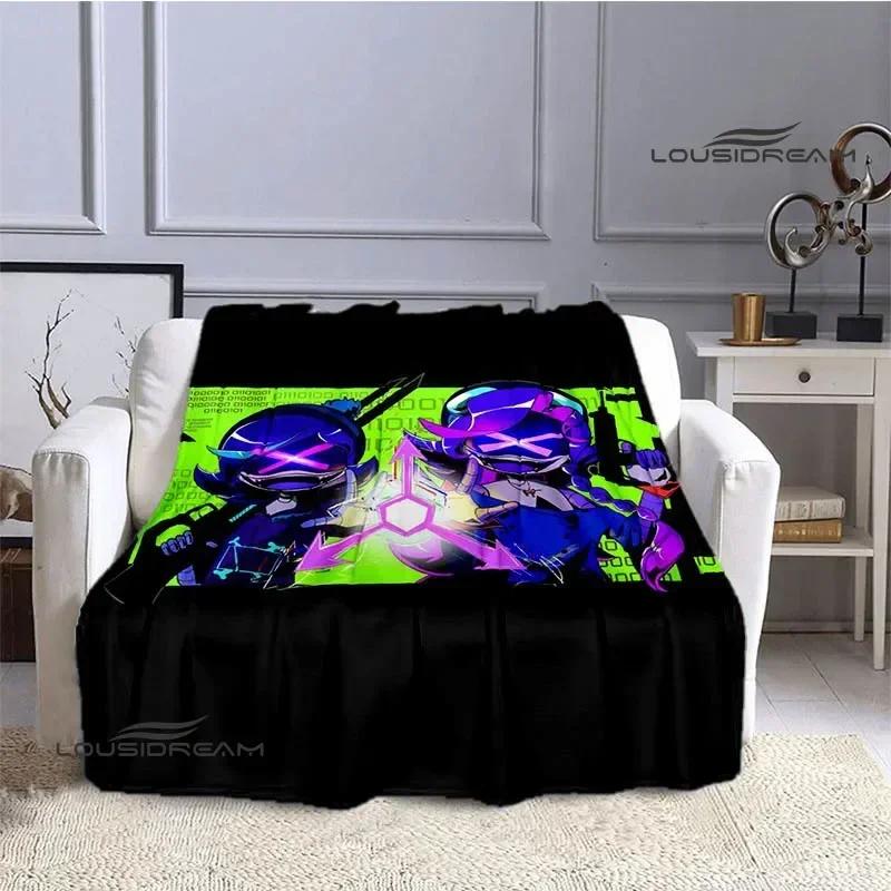 Murder-Drones Cartoon Printed blanket Flannel Warm blankets Soft and comfortable blanket bed linings cubre cama Birthday Gift