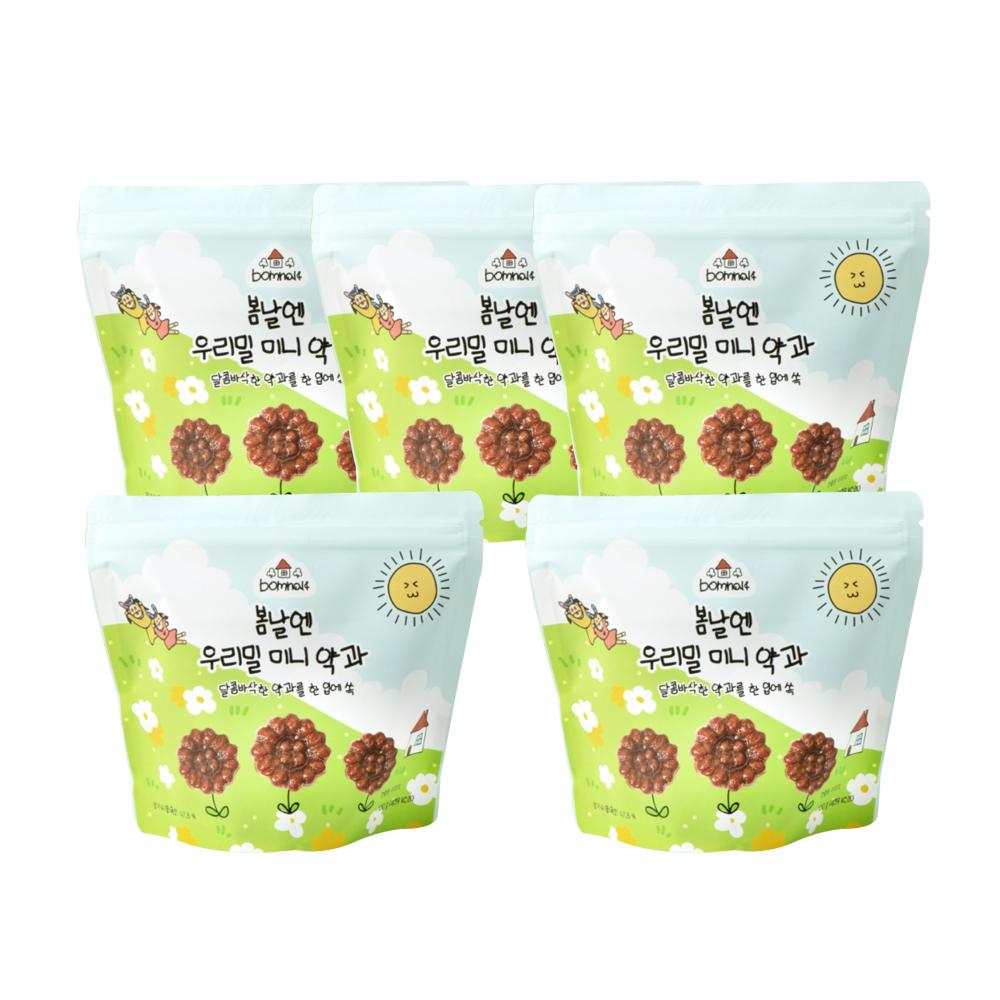 

Bomnaln Mini Yakgwa Сладкая упаковка (100 г х 5 упаковок) (100g x 5 Packs)