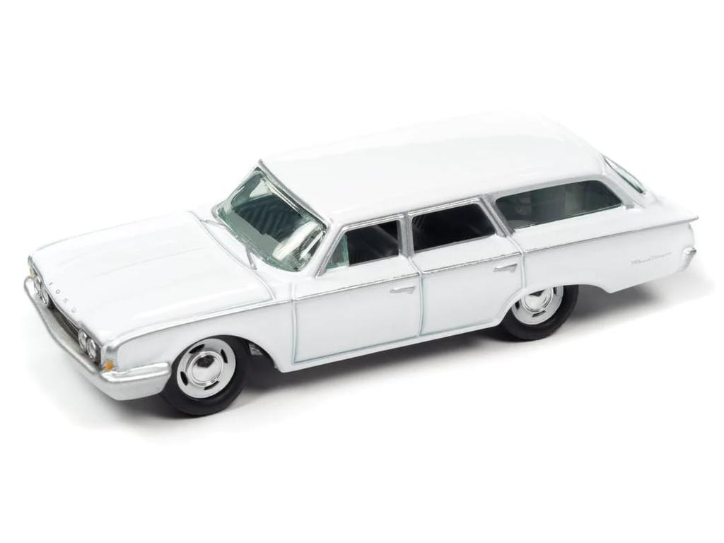 Johnny Lightning Scale James Bond Ford Ranch Wagon Russia with RANCH WAGON Diecast Model Car JLSP258 1/64 "From Love" [Used]