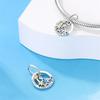 100 copper Creative Luminous 12 Constellation Leo Taurus Pendants Compatible With Authentic Bracelets Do It Yourself Jewellery