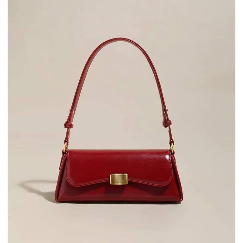 

Underarm Cowhide Genuine Leather Handbags Women Vintage Shoulder Bag Female Crossbody Bags Luxury High Quality