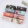 Draagbare Lippenstift Case Retro Geborduurde Bloem Designs Lipgloss Doosje Met Spiegel Lippenstift Verpakking Doos Vrouwen Sieraden Houder