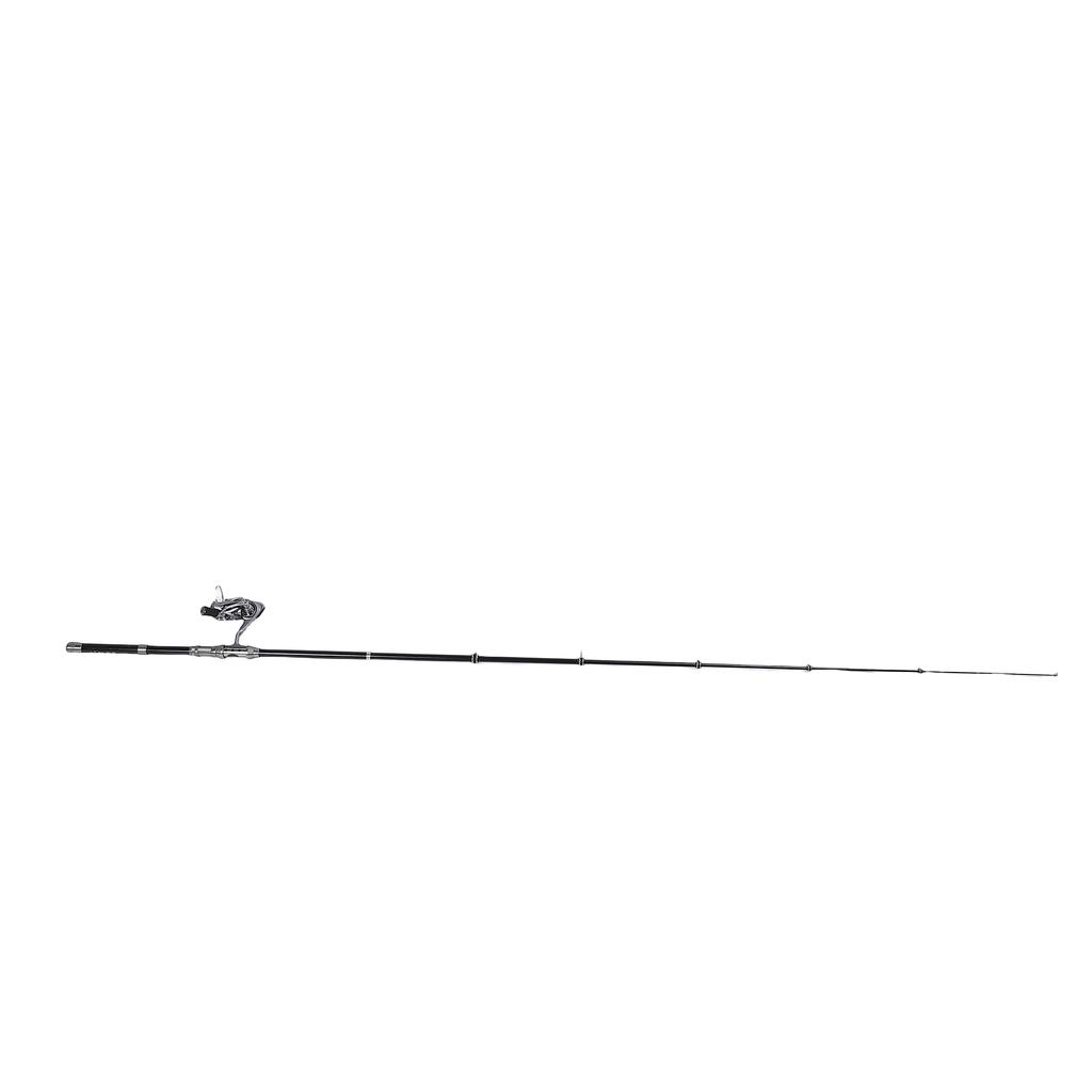 Telescopic Fishing Pole and Fishing Reel Combo Fishing Rod with 10+1 BB 5.5:1 Fishing Reel 2.1m
