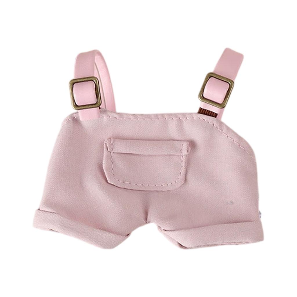 17cm Doll Clothes Overalls Baby Pendant Clothes Suspender Pants Clothes Replacement Trend Gift