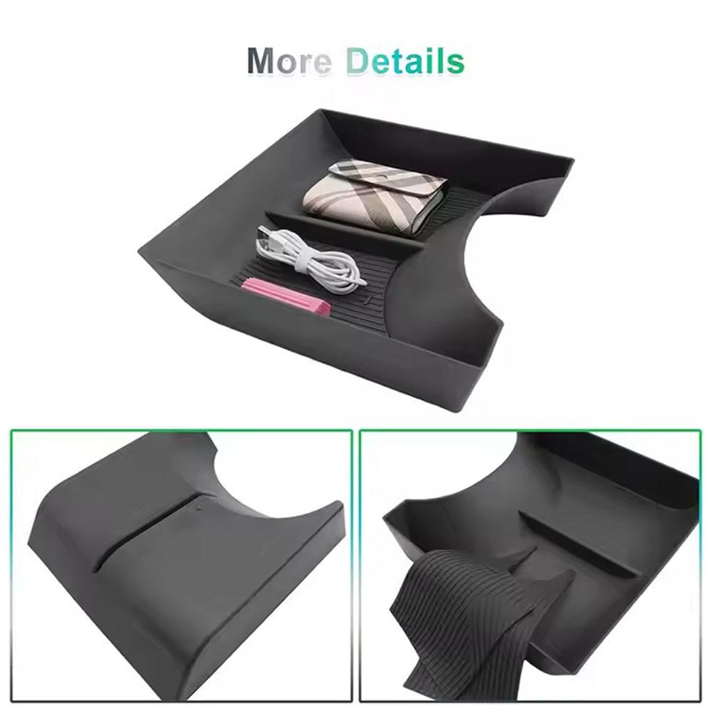 Pro Volkswagen ID.UNYX Auto Centrální Úložný Box Organizér Přihrádky Spodní Vrstvy Středové Konzoly Auto Příslušenství