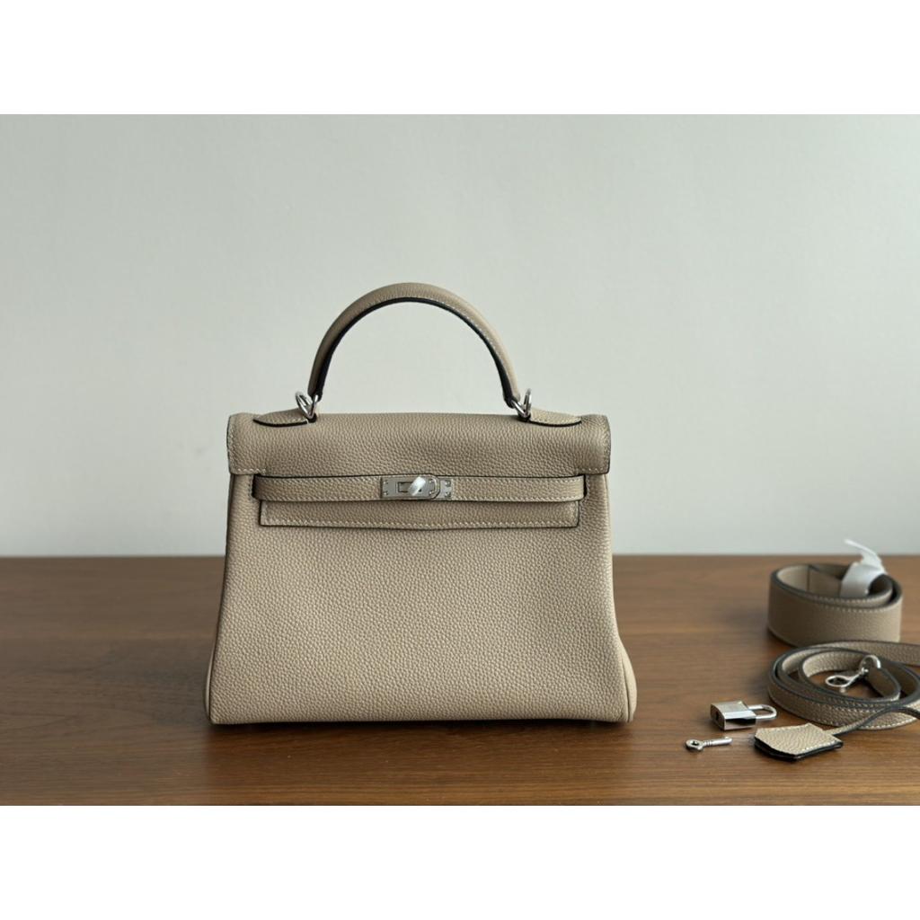 Kazilan Kelli Togo skóra klasyczna modna torebka Kelly wysoki styl na ramię listonoszka torebka damska