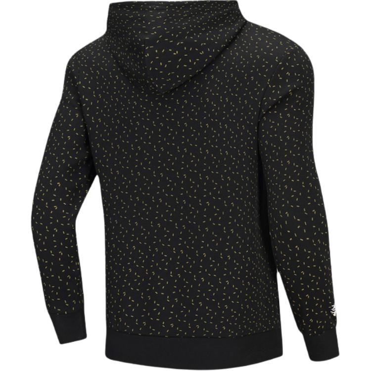 Li Ning Sports Lifestyle Series Letter Hooded Soft Comfortable Breathable Versatile Sweatshirt Men sweatshirt AWDQ049-1
