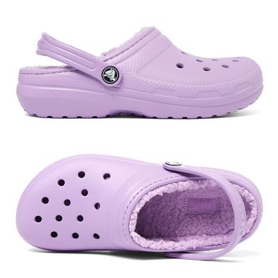 Kids Adults Classic Lined Clog Fur Indoor Shoes K 207010 5pr