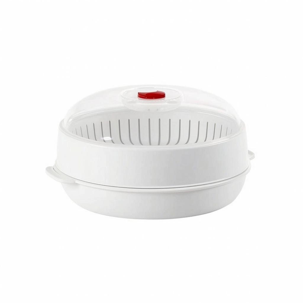 Microwave Steamer Dishwasher-Safe Cookware Lightweight for Kitchen