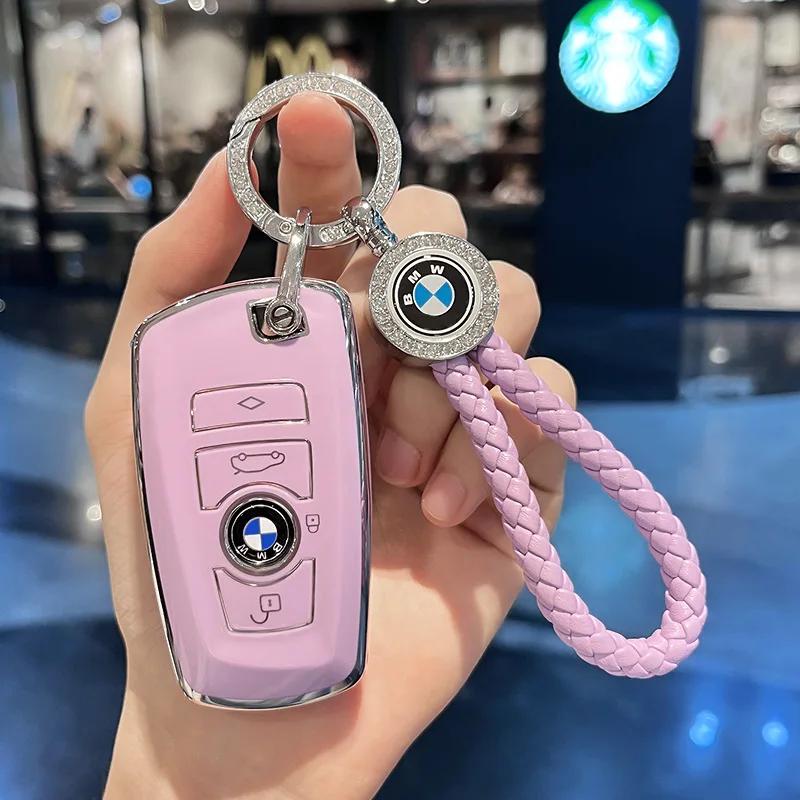 Hot 2025 Car Remote Key Case Cover Protector For BMW 1 2 3 4 5 6 7 Series X1 X3 X4 X5 X6 F36 F25 F26 F30 F34 F10 F07 F20 Z10 Acc