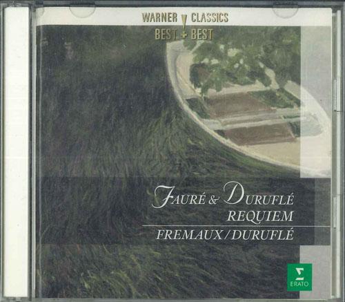 

CD VARIOUS Faure Durufle Requiem Sacred Mu WPCS109867 ERATO 2001 Japan Classical Used