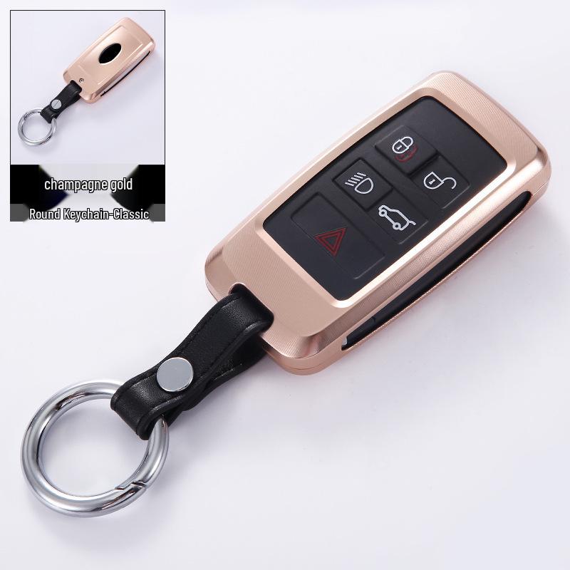 Land Rover & Jaguar Key Case - Metal Alloy Shell for Range Rover & Discovery