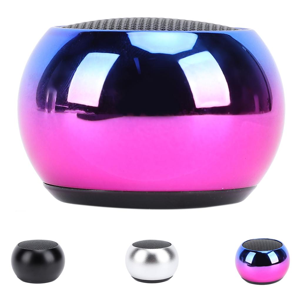 Mini Altavoz BT Volumen Alto Sonido Estéreo Inalámbrico 300mAh Portátil Pequeño Altavoz para Exterior