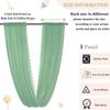 White Ceiling Drapes 5ftx10ft Wedding Arch Fabric Sheer Curtains Chiffon Draping for Weddings Ceremony Birthday Party Decoration