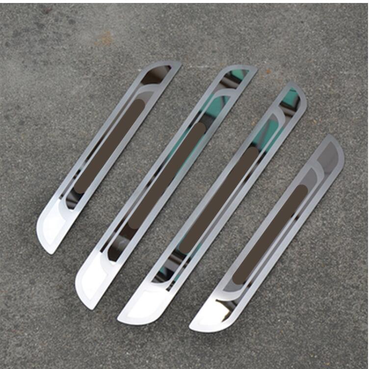 For Peugeot 5008 308 2008 3008 307 206 207 407 408 2008-2017 Door Sill Scuff Plate Guard Threshold Pedal Styling Car