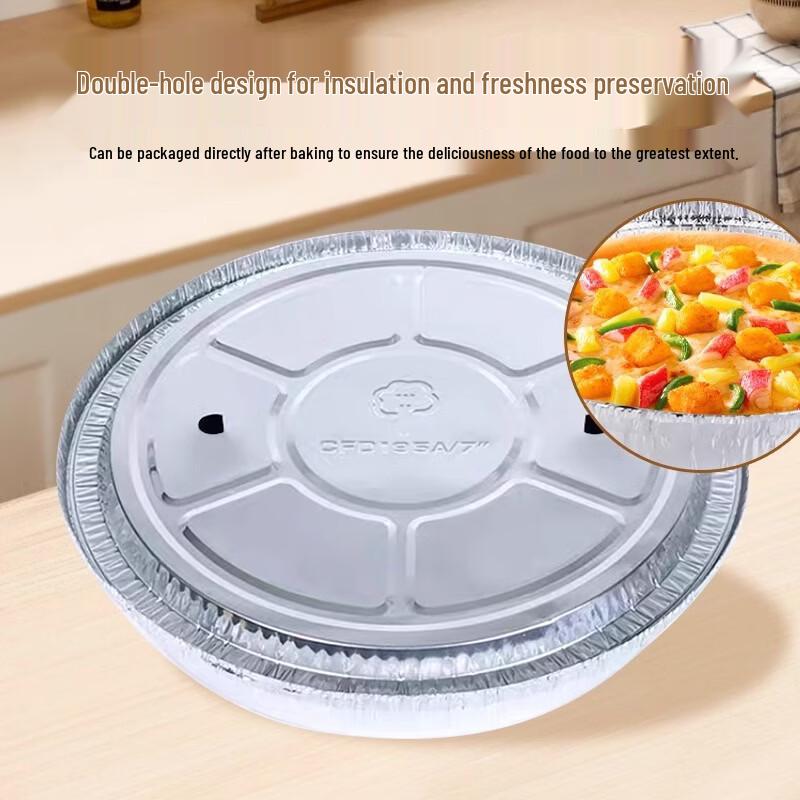 OEINGOEING Disposable Round Aluminum Baking Pans