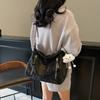 Väska med stor kapacitet dam vår och sommar mångsidig ny avslappnad axelbudväska pendlare toteväska