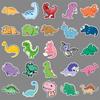 50 Pictures of Little Dinosaur Doodle Personality Cartoon Animal Children DIY Mobile Phone Case Suitcase Stickers Waterproof