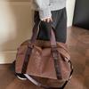 Adjustable Strap Large Capacity Bag Leopard Print Lightweight Handbag Travel Duffle Bag  Swimming