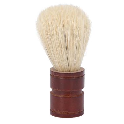 Bart-Rasierpinsel, Salon-Schnurrbart-Rasier-Styling-Pinsel mit Holzgriff für Männer