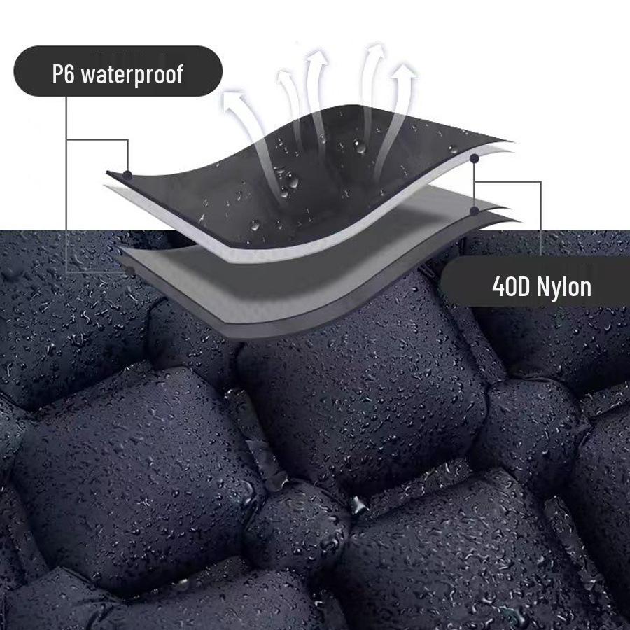 LT-88 Foot Pump Inflatable Ultra-light TPU Sleeping Pad for Camping & Outdoors