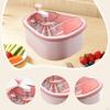 Fruit and Vegetable Cleaner Machine Large Multifunctional Scrubber Produce Washer