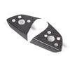 For Tesla Model 3 2023-2025 Real Carbon Fiber Car Steering Wheel Button Panel Cover Trim Sticker Car Accessories