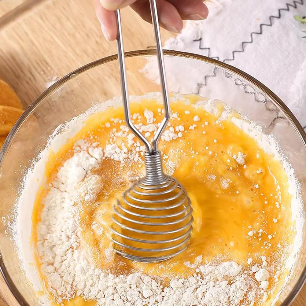 Stainless Steel Egg Separator, Long Handle Egg Yolk Filter for Baking, Egg White Divider with Hook for Bowls, Dishwasher Safe