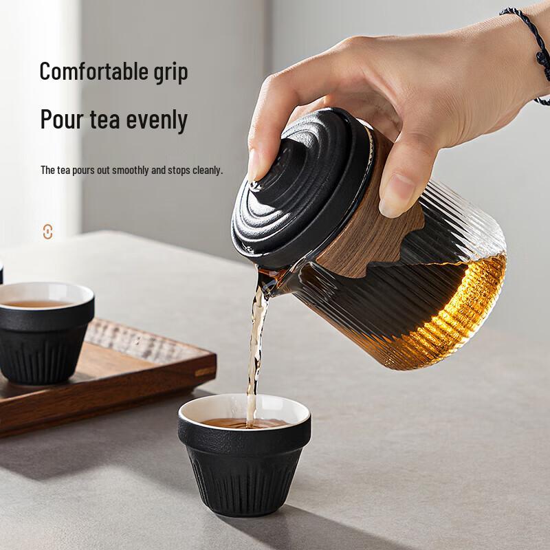 Portable Ceramic Travel Tea Set