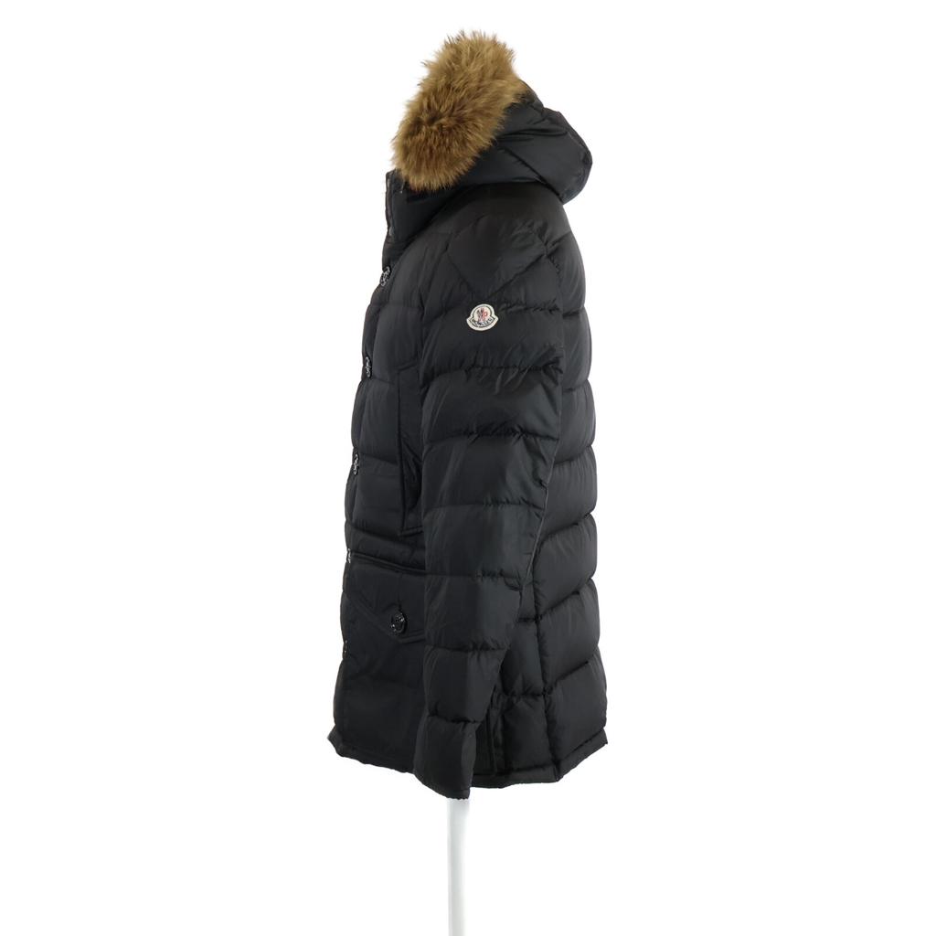 Moncler CLUNY Fur/hooded Down Jacket Jacket 3 blackUsed