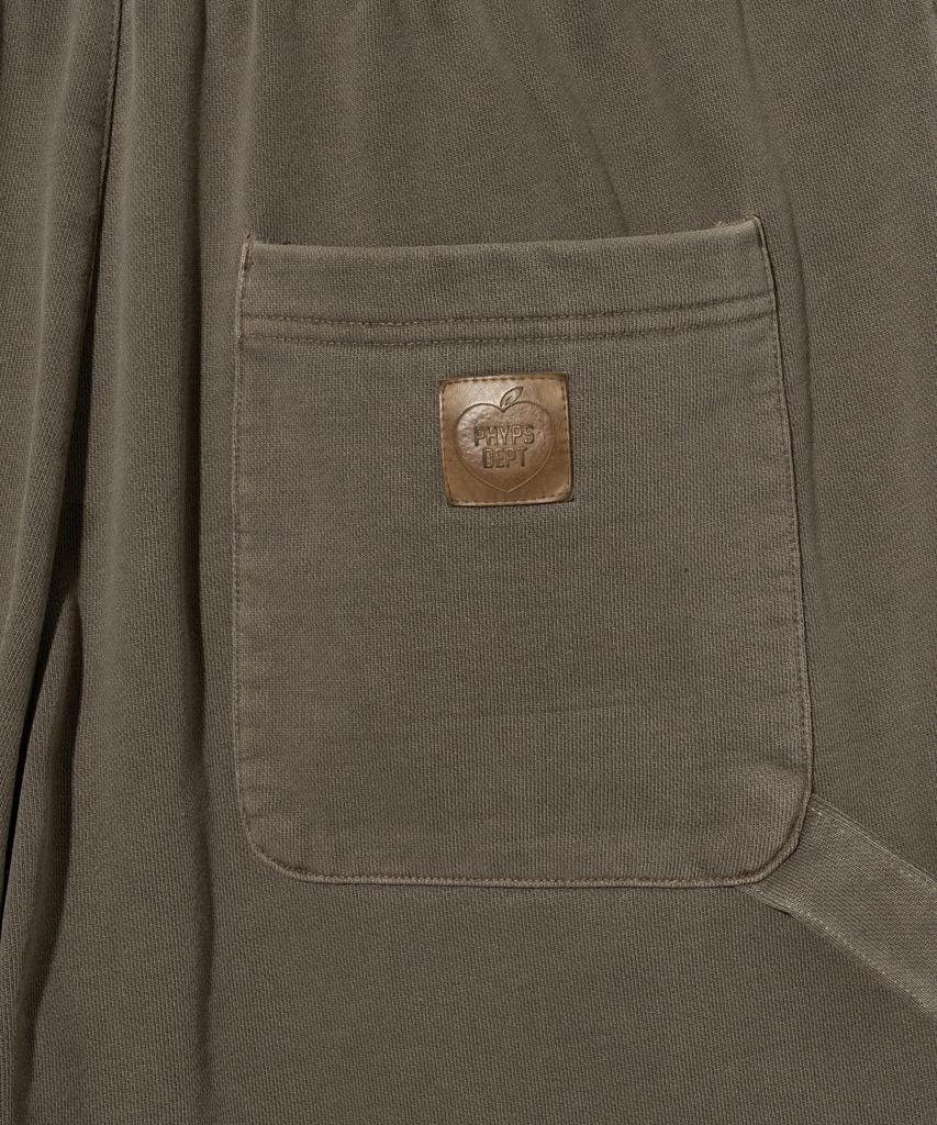 PHYSICAL DEPARTMENT Pigment Double Knee Sweatpants_Brown