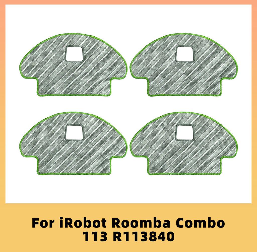 Replacement Main Brush Side Brush Hepa Filter Mop Cloths Rag For iRobot Roomba Combo R113840 Robot Vacuum Cleaner Spare Parts